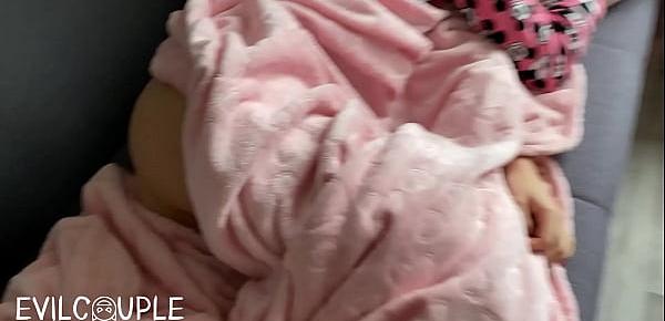 He Woke me up for his Morning Routine Blowjob by the Window( Cumplay at the end ) -amateur Couple